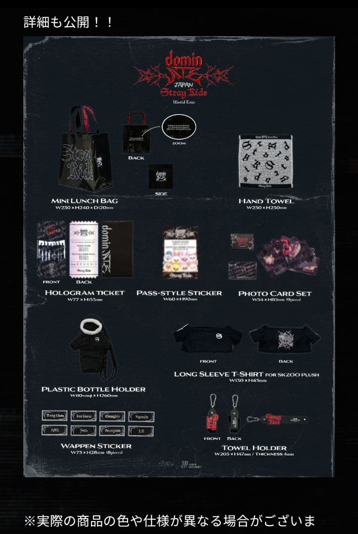 限定スキズアプグレ抜け無dominATEWorlDTour東京ドーム