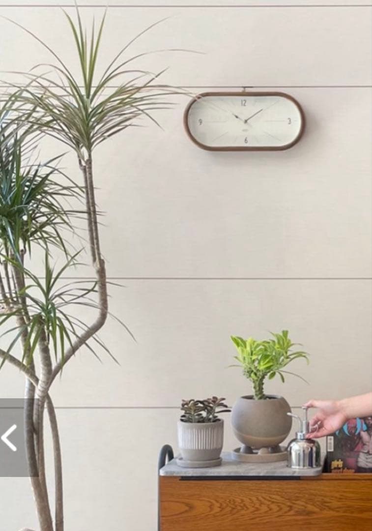 Curva wall clock 置き時計／掛け時計