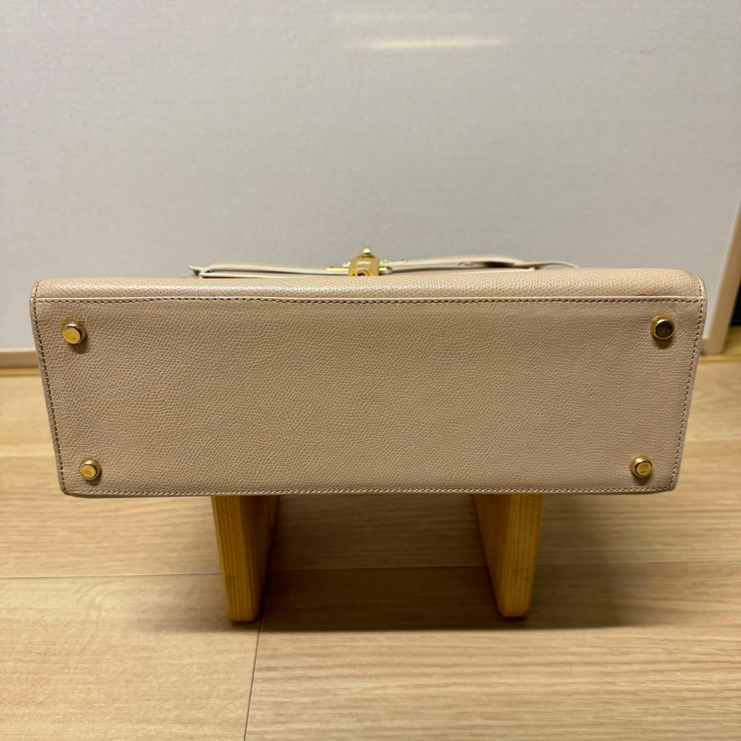 超希少！ヘンリーハイクラス 2way ベルトデザイン　ハンドバッグ　ベージュ