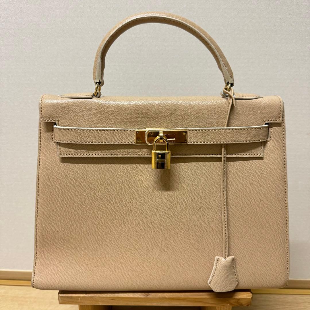 超希少！ヘンリーハイクラス 2way ベルトデザイン　ハンドバッグ　ベージュ