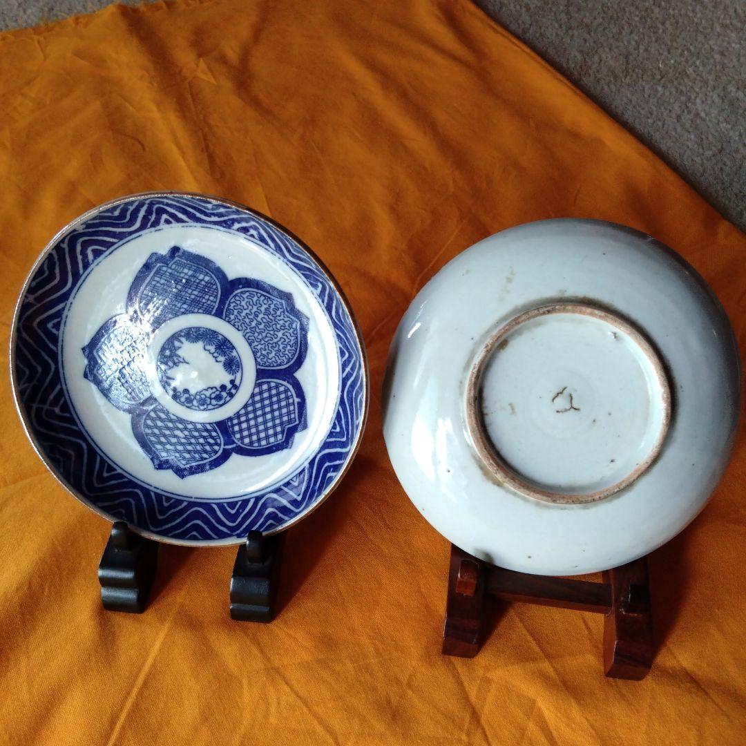 伊万里印判手皿10枚組(明治時代)