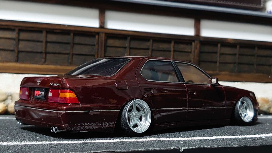 1/24 アオシマ オートクチュール 20セルシオ 完成品