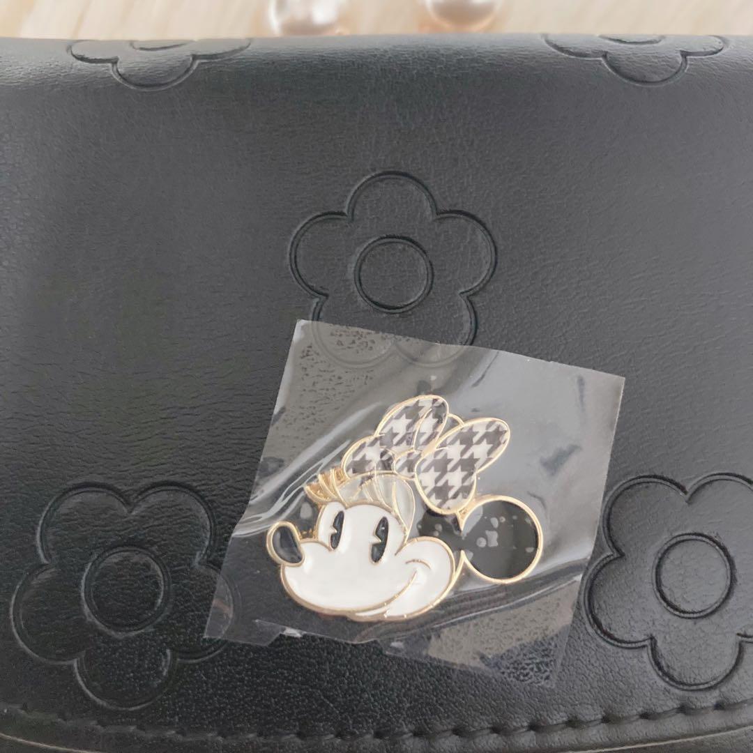 MARY QUANTマリークワントディズニーミニー ウォレット 三つ折り財布