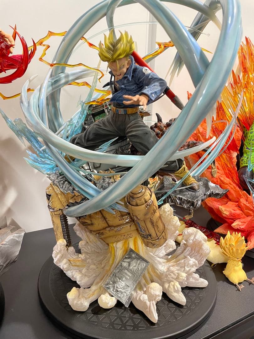 限定絶版ドラゴンボールトランクスガレージキットスタチュー1/6サイズシリアル