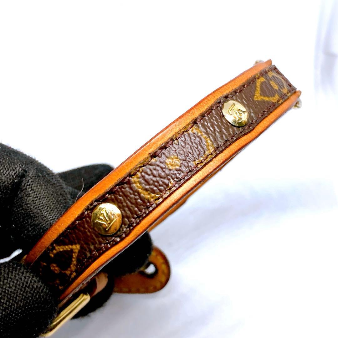 891 ルイヴィトン モノグラム 首輪 犬 猫 ペット用 コリエバクスター