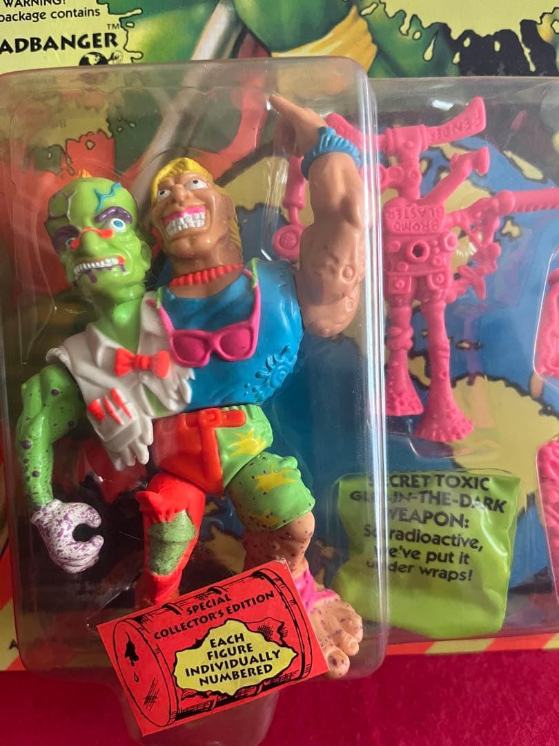 オリジナル TOXIC CRUSADERS ヘッドバンガー 1991年製