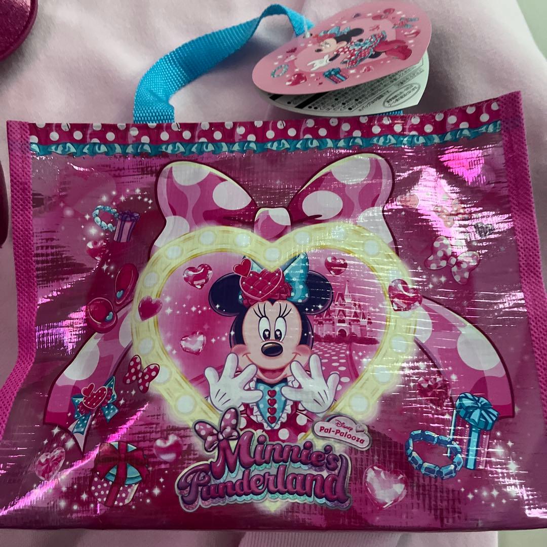 新品ミニー・パルパルーザ・トレーナーM〜L カチューシャ　 チョコレートバック