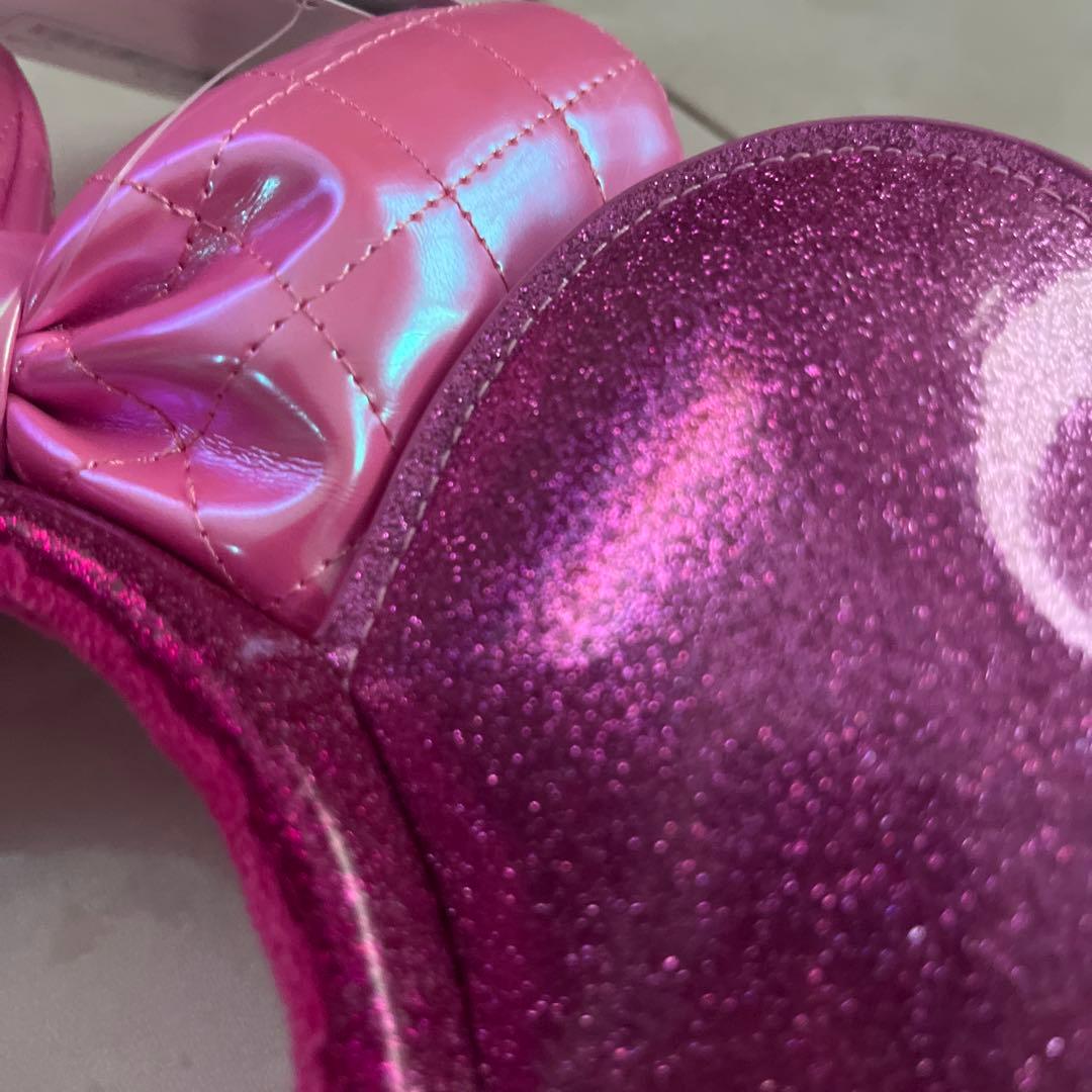 新品ミニー・パルパルーザ・トレーナーM〜L カチューシャ　 チョコレートバック