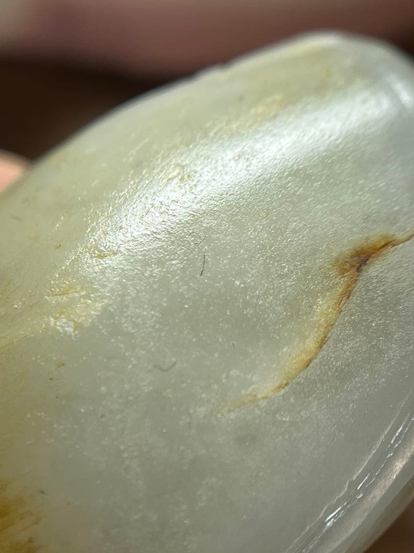 本物和田玉☆子料☆青花黄皮！招財モチーフ龍亀証明書