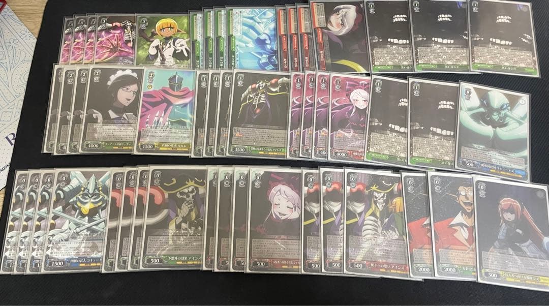 オーバーロード ヴァイスシュヴァルツデッキ パーツ込