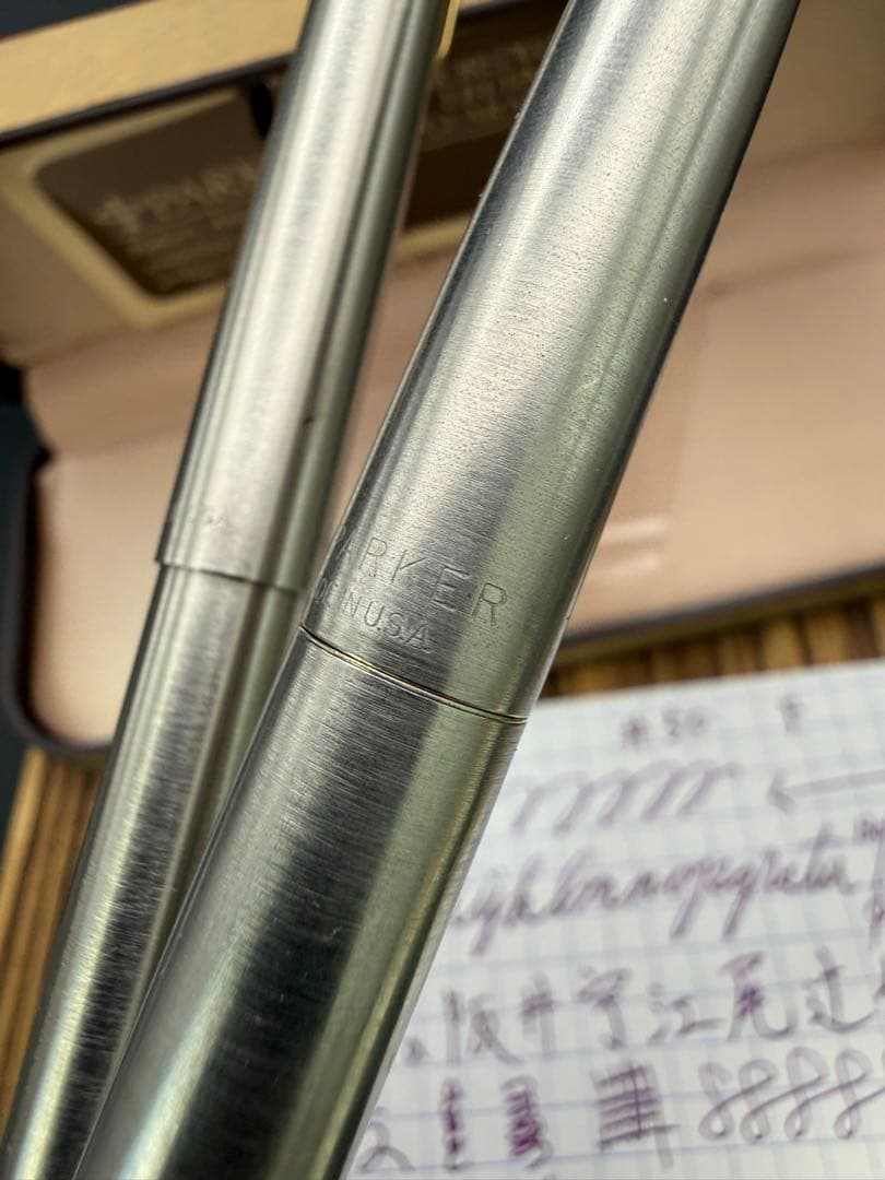 PARKER 万年筆 50 ファルコンニブ ボールペンおまけ