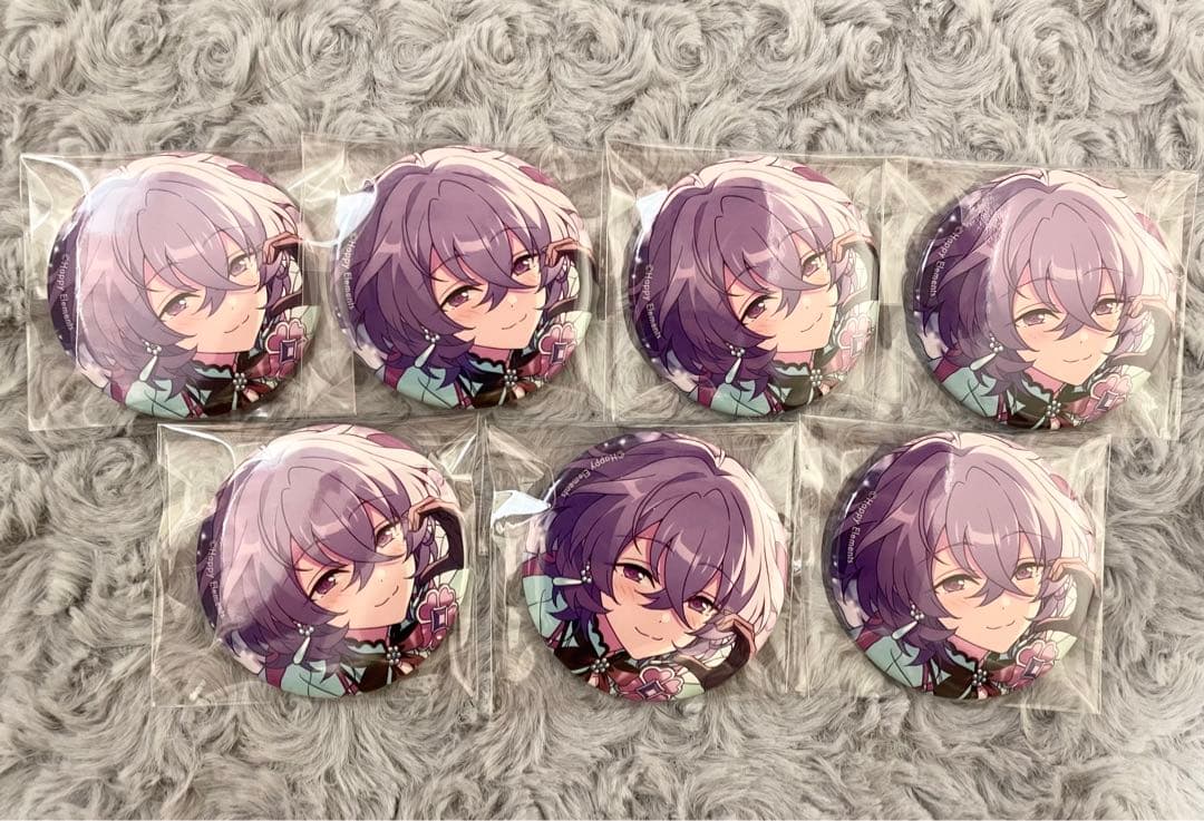 あんさんぶるスターズ 冬芽 ユメ 缶バッチ 6個 冬芽 フィーチャー あん