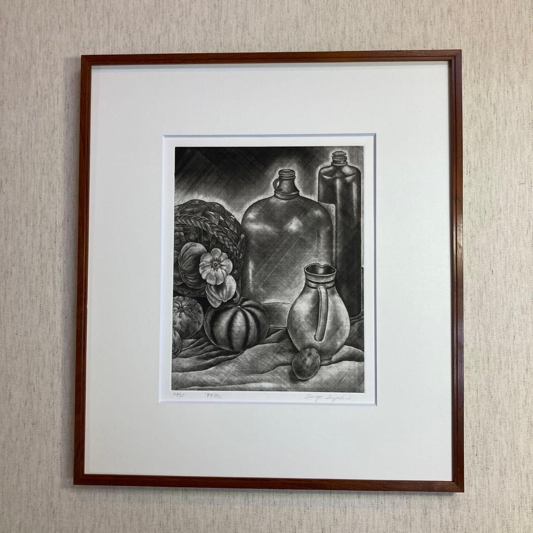 リトグラフ真作テリー・マッキヴラガン『The green』ED779/850