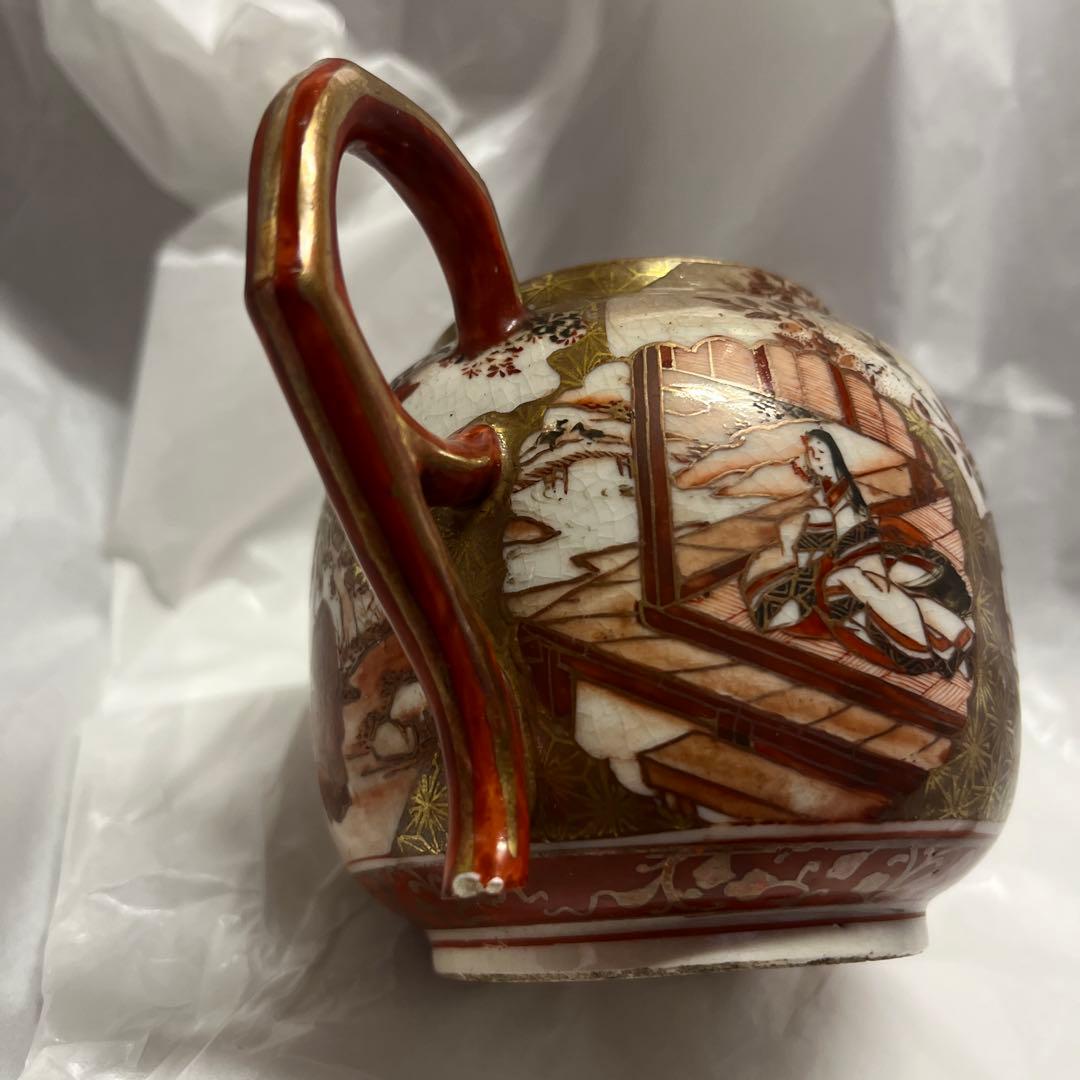 大日本九谷星山 里帰り シュガーポット