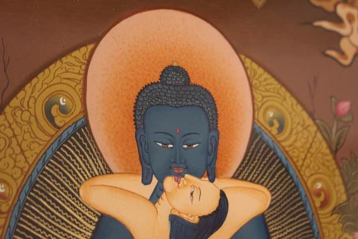 ヤブユム 男女両尊 父母仏 男女合体尊 曼荼羅 マンダラ