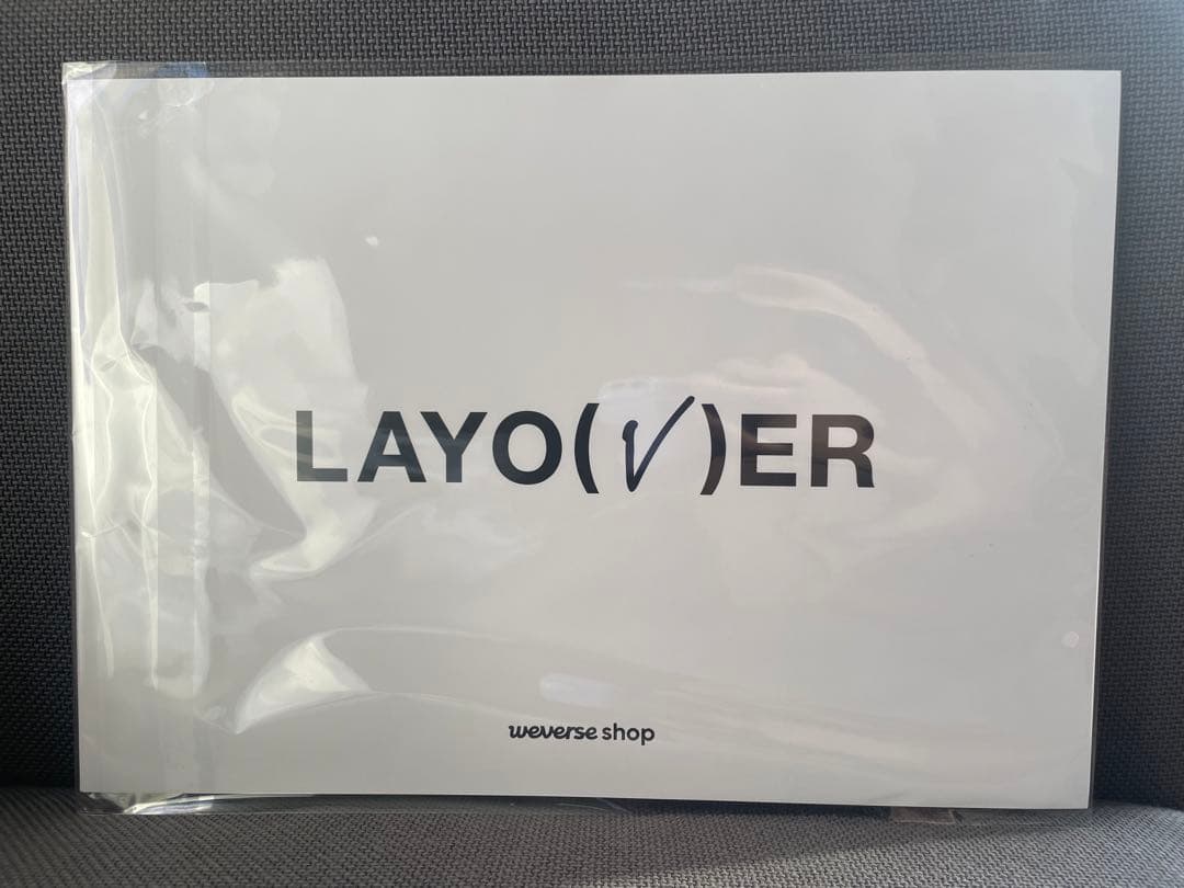 BTS Vテテ Layover BTS 直筆サイン ポスター