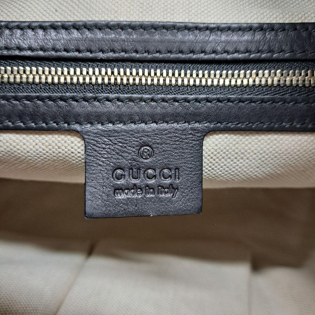 GUCCI ワンショルダー ニュージャッキー レザー ブラック