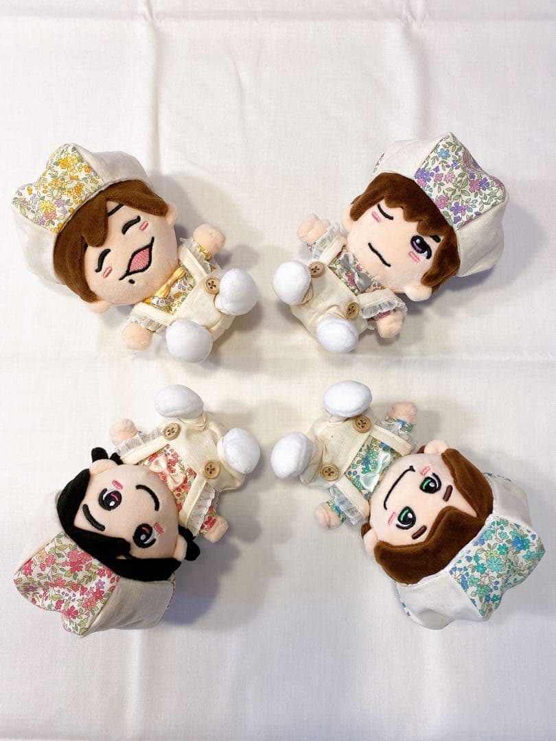 くまみみつき花柄コーデセット　オーダーページ　関西ちびぬい　はぴぬい