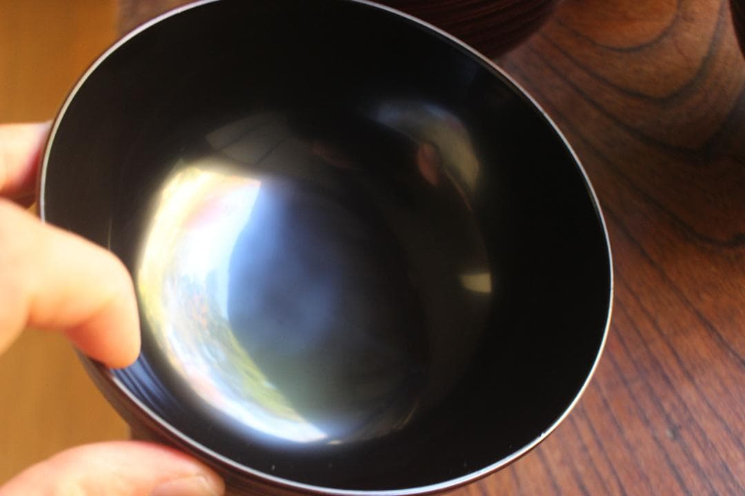 専用！風情ある糸目地に優美な雲錦蒔絵の映える煮物椀5点（検輪島塗雑煮椀