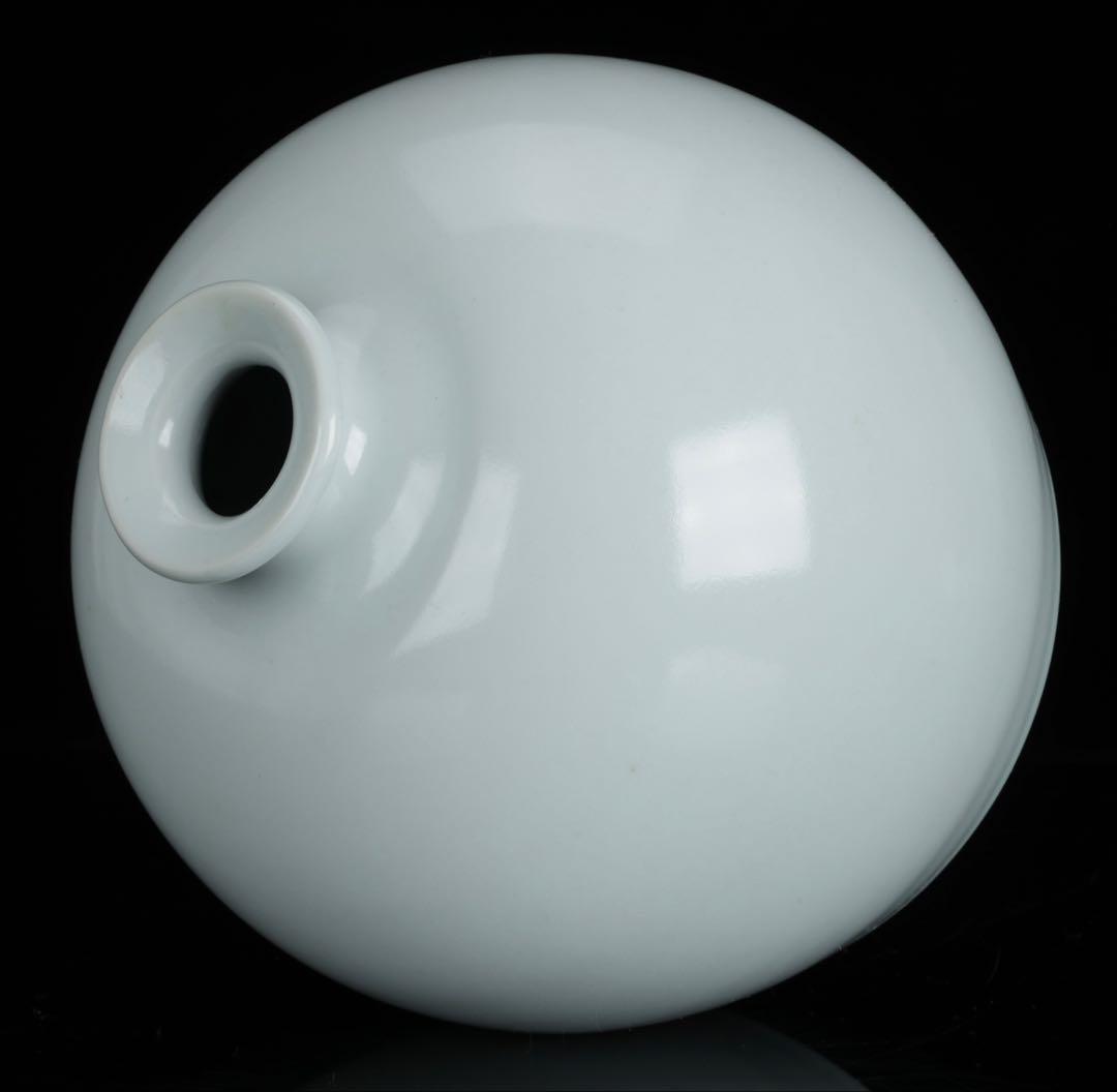 泥裏珠光 初代 斎藤陶斎（三郎）】白磁壺 共箱 花器 花瓶 飾壺