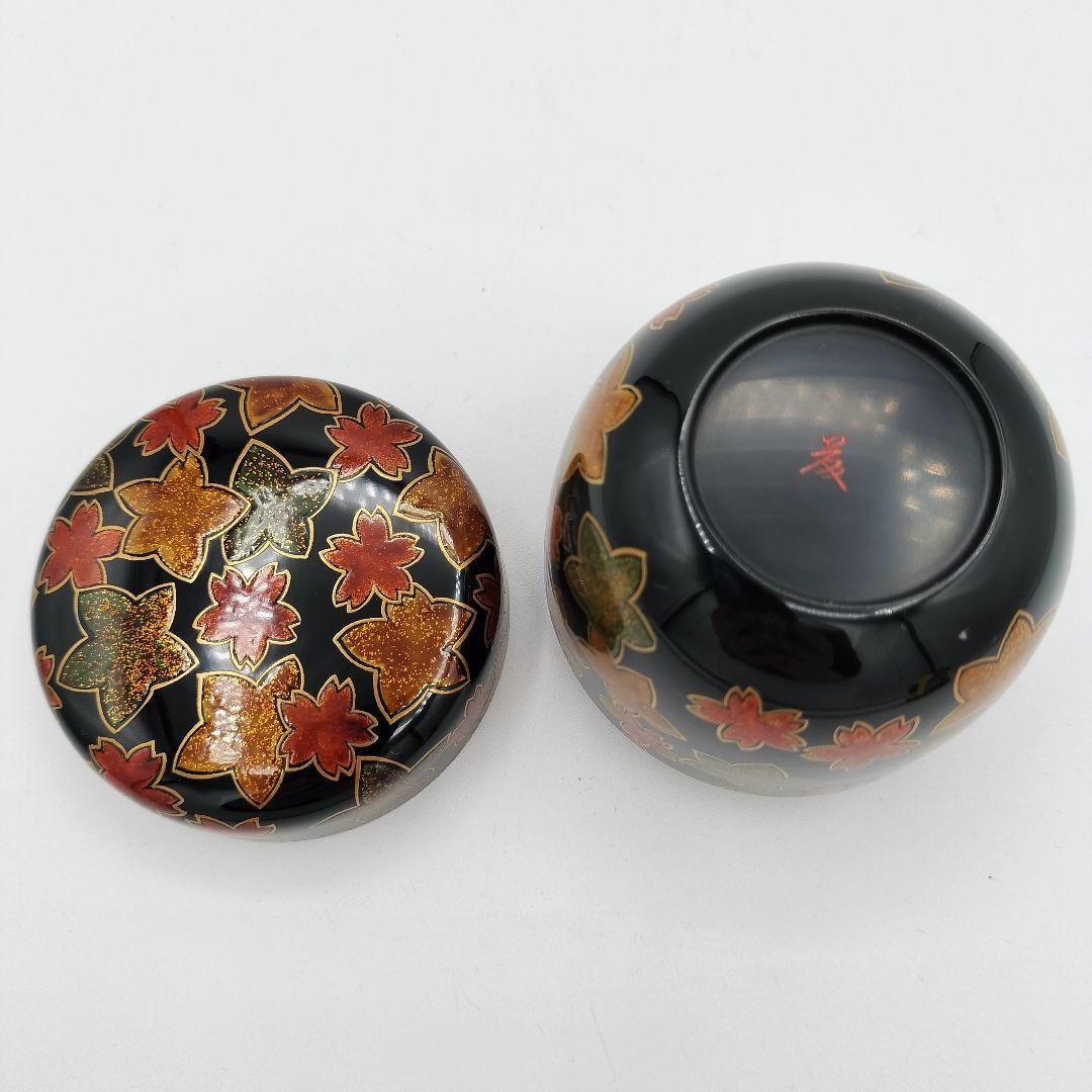 中棗　雲錦　輪島　藤波　茶道具 棗 茶道