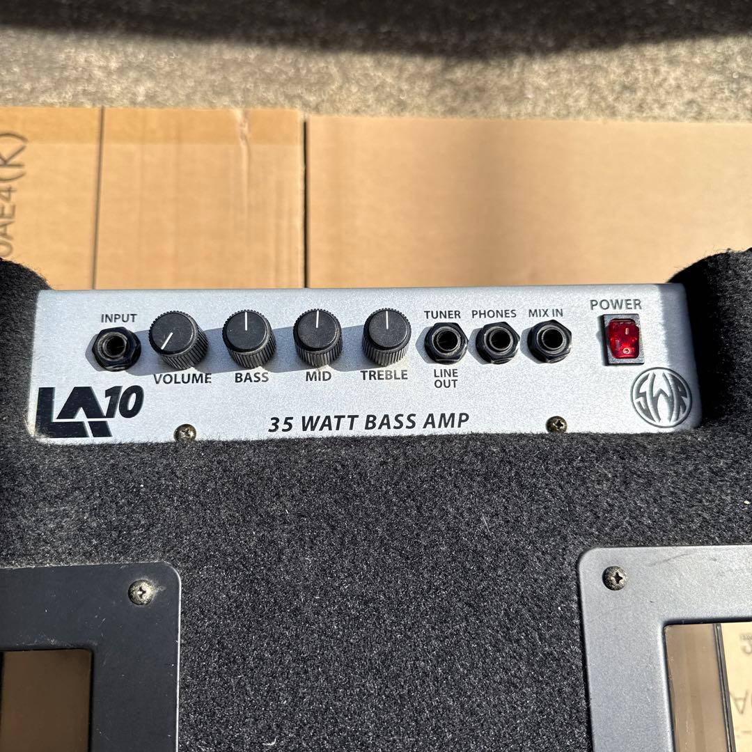 SWR LA10 ベースアンプ35ワット SWR LA10 ベースアンプ 廃盤