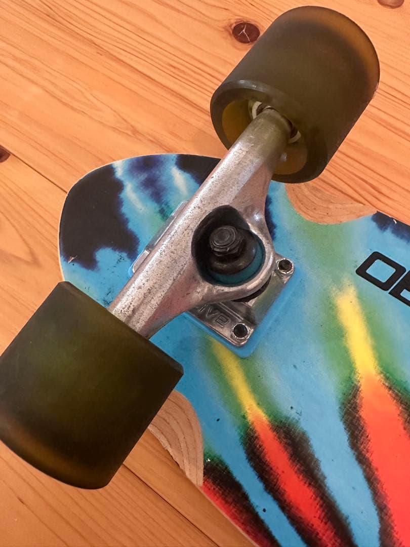 OBfive タイダイ スケートボード サーフスケート　コンプリート