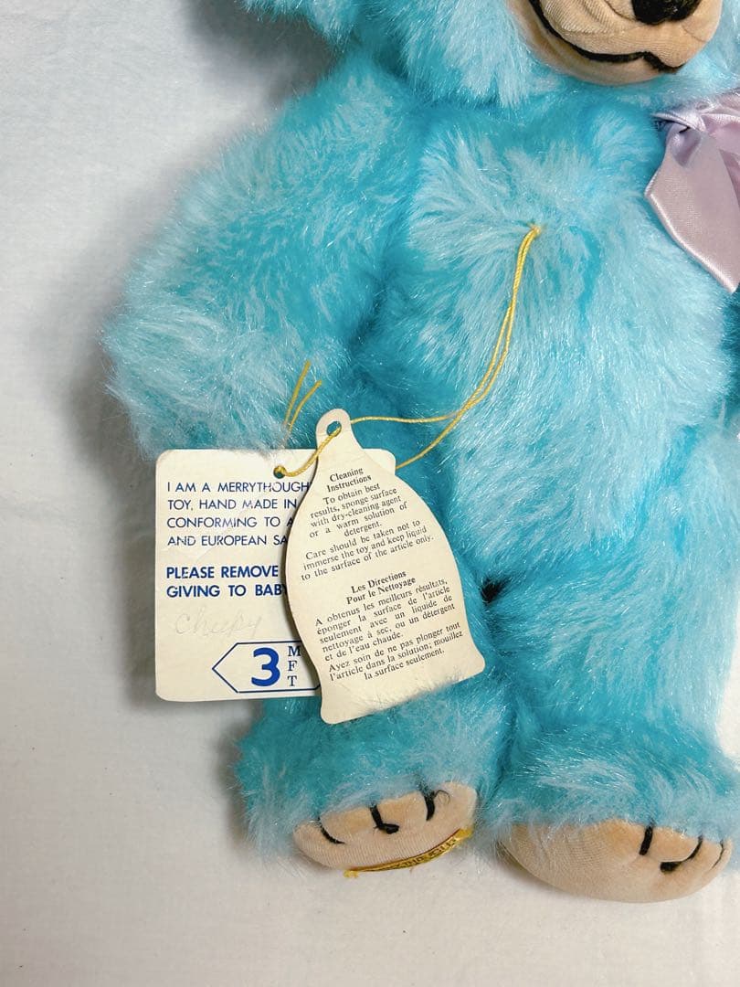 メリーソート ヴィンテージ チーキー ブルー タグ付き レア品
