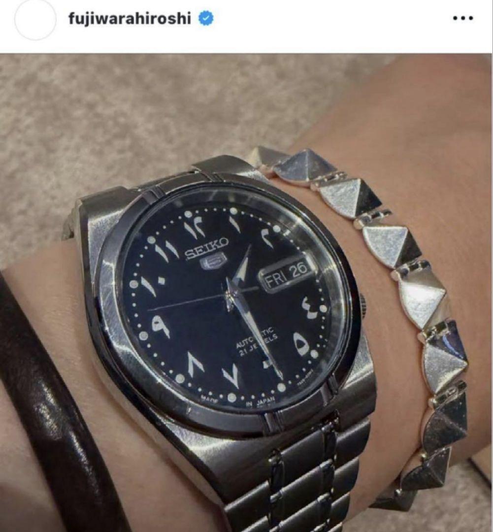 SEIKO 5 SNK063J5 藤原ヒロシ使用モデル