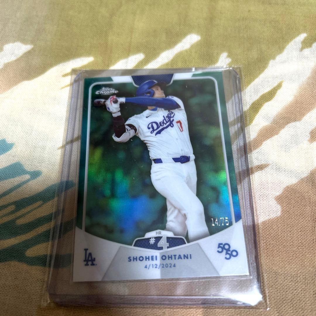 大谷翔平選手　75枚限定 カード 75枚限定 大谷翔平 カラーマッチ 2024 Topps Pristine 【公式通販】