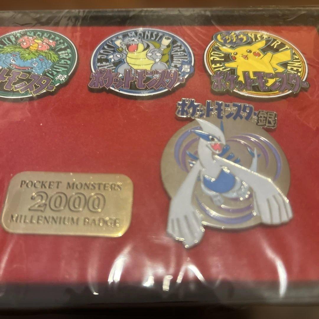 ポケットモンスター ミレニアムバッジ 6個セット 当時物 レア