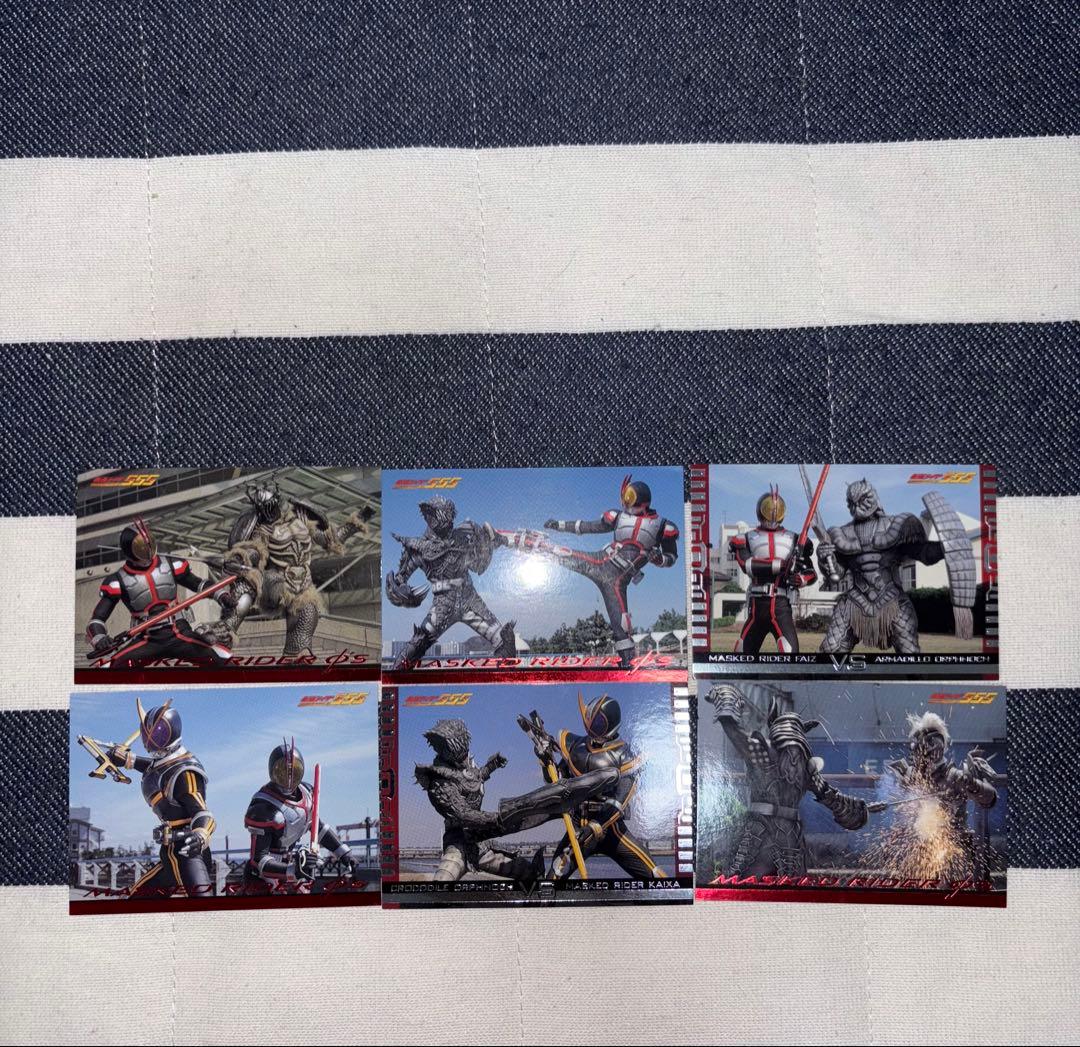 アマダ 仮面ライダー555 トレーディングコレクション 第1、2弾 他 約