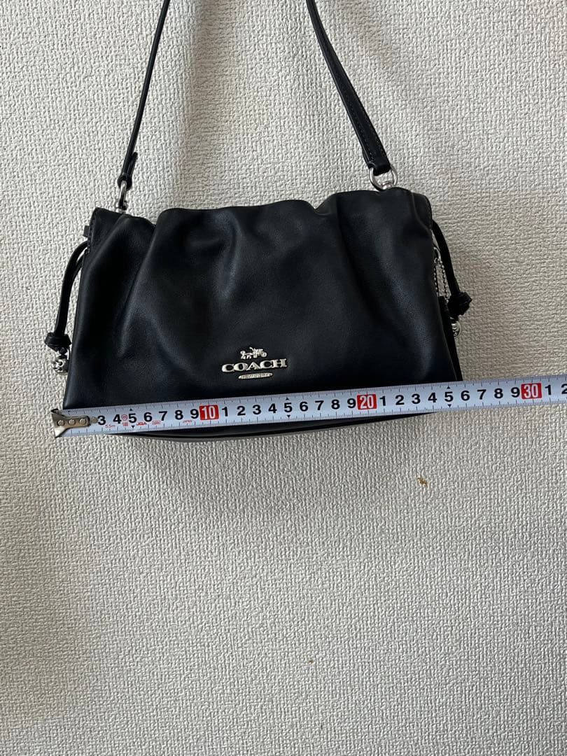 COACH コーチショルダーバッグ　ブラック