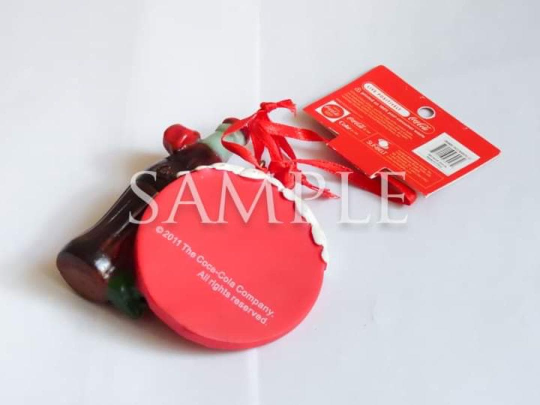 コカ・コーラ「ボトル」クリスマス　ビンテージオーナメント
