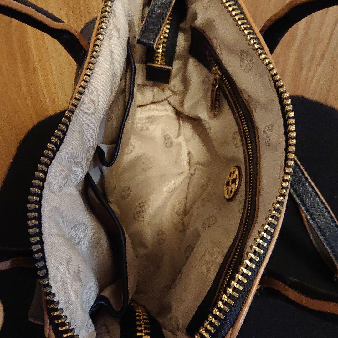 複数回使用 Tory Burch ブラック ショルダーバッグ