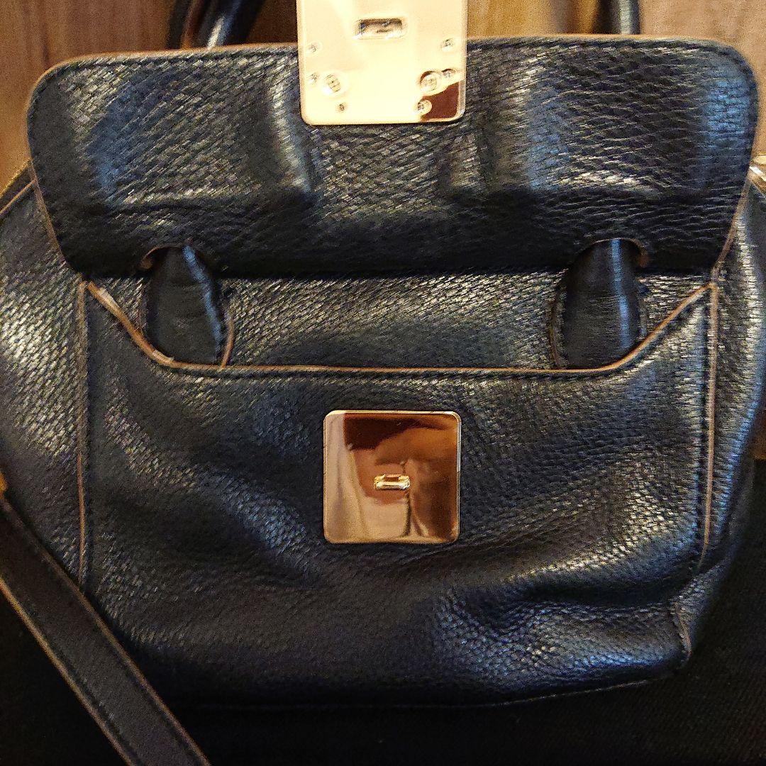 複数回使用 Tory Burch ブラック ショルダーバッグ