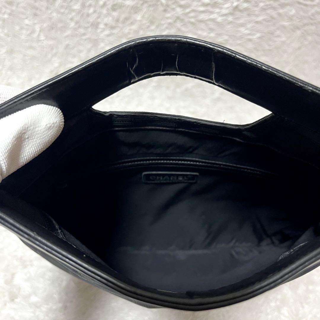 ✨希少✨CHANEL ニュートラベルライン ハンドバッグ ココマーク ブラック