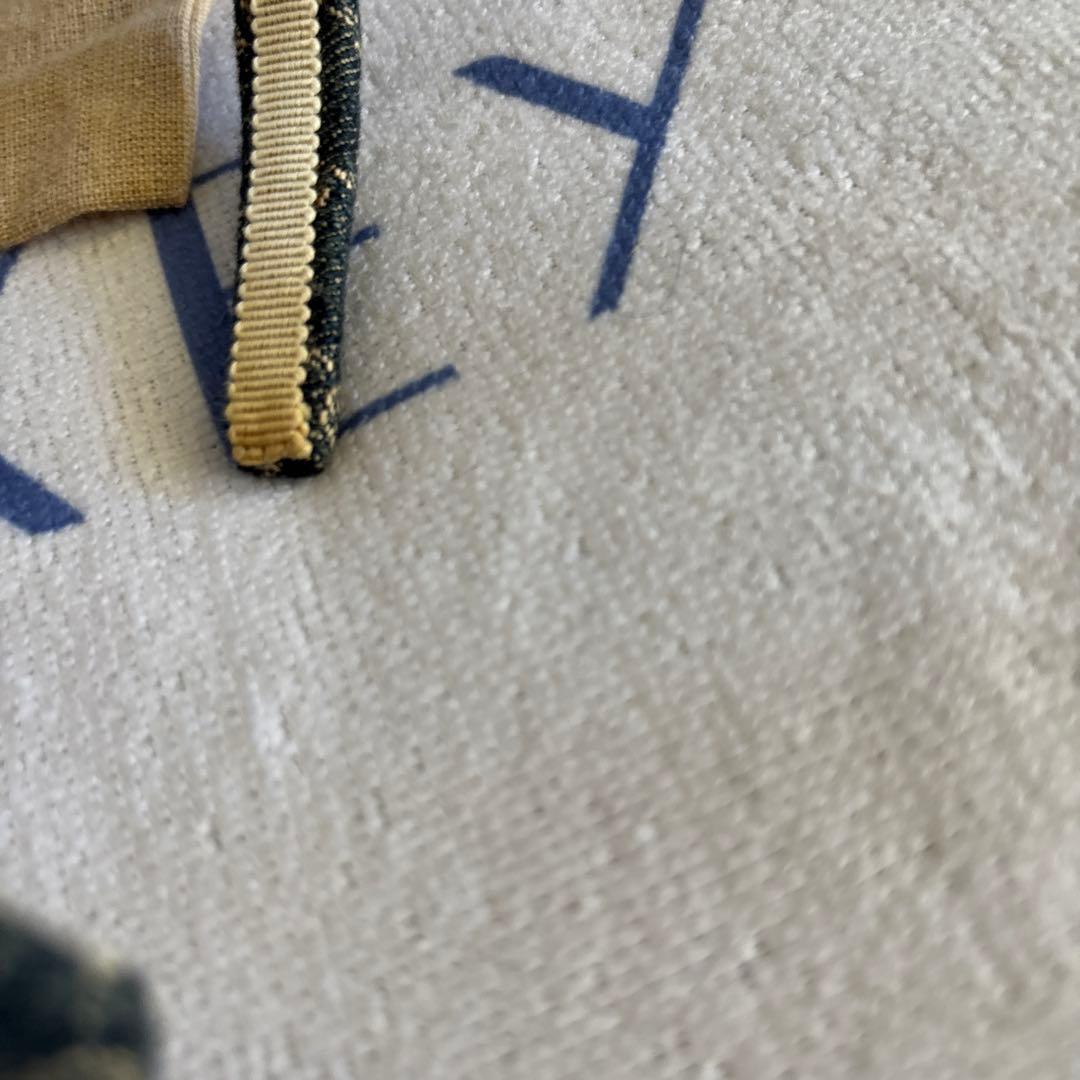 GUCCI ダークブルー ヘアバンド 保存袋付き