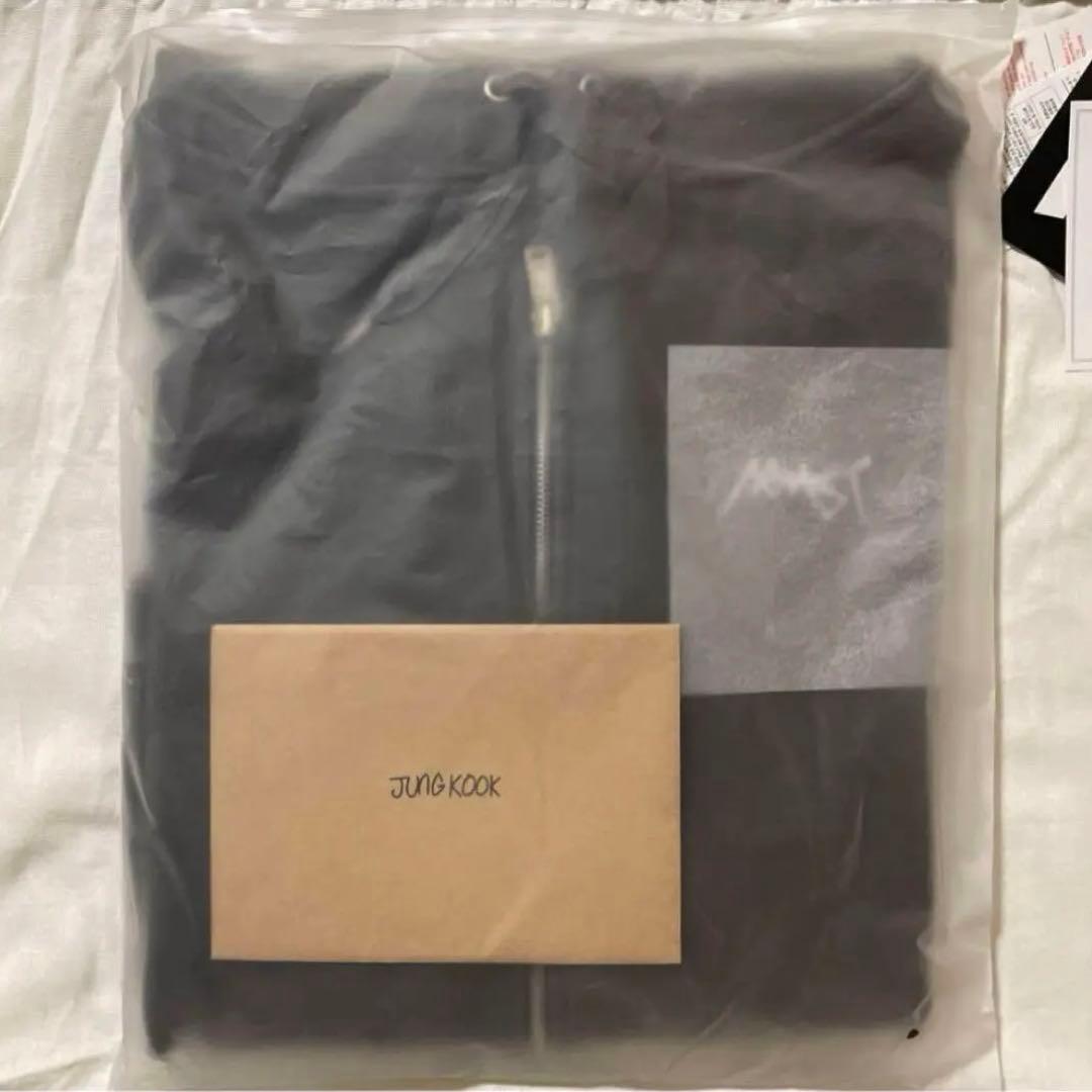 BTS アーティストメイドコレクション＊グク『パーカー(BLACK)』Ｌサイズ