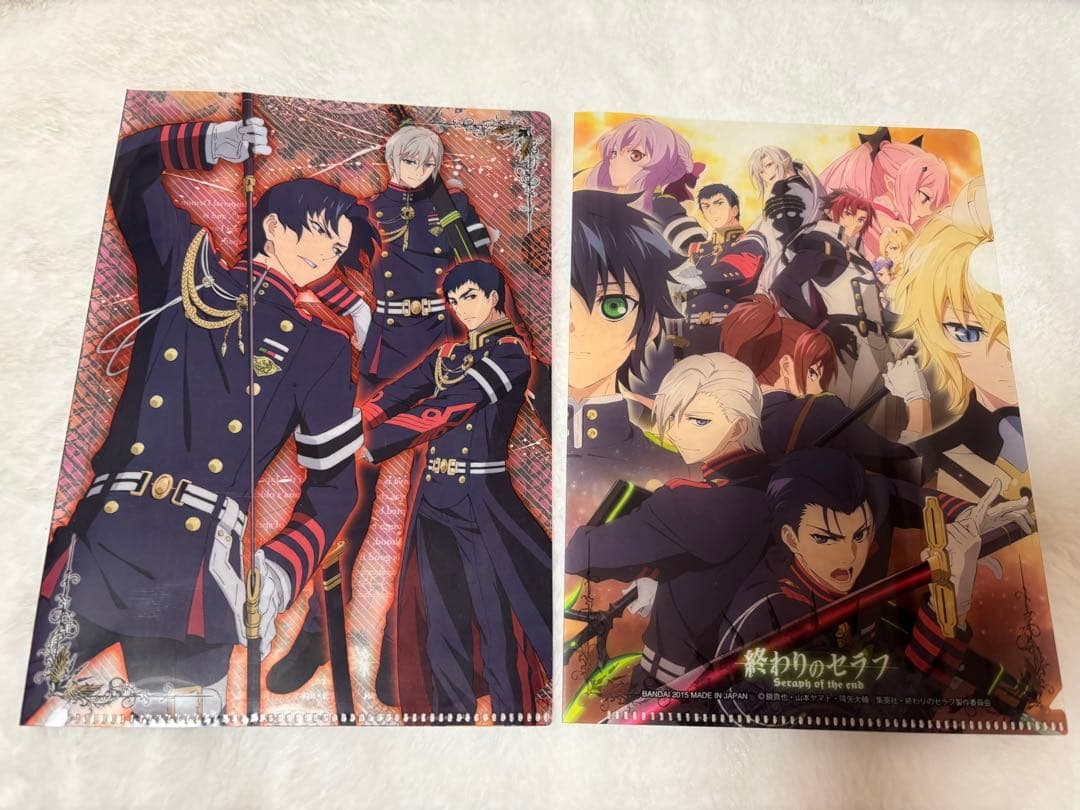 終わりのセラフ ミニクリアファイル - メルカリ