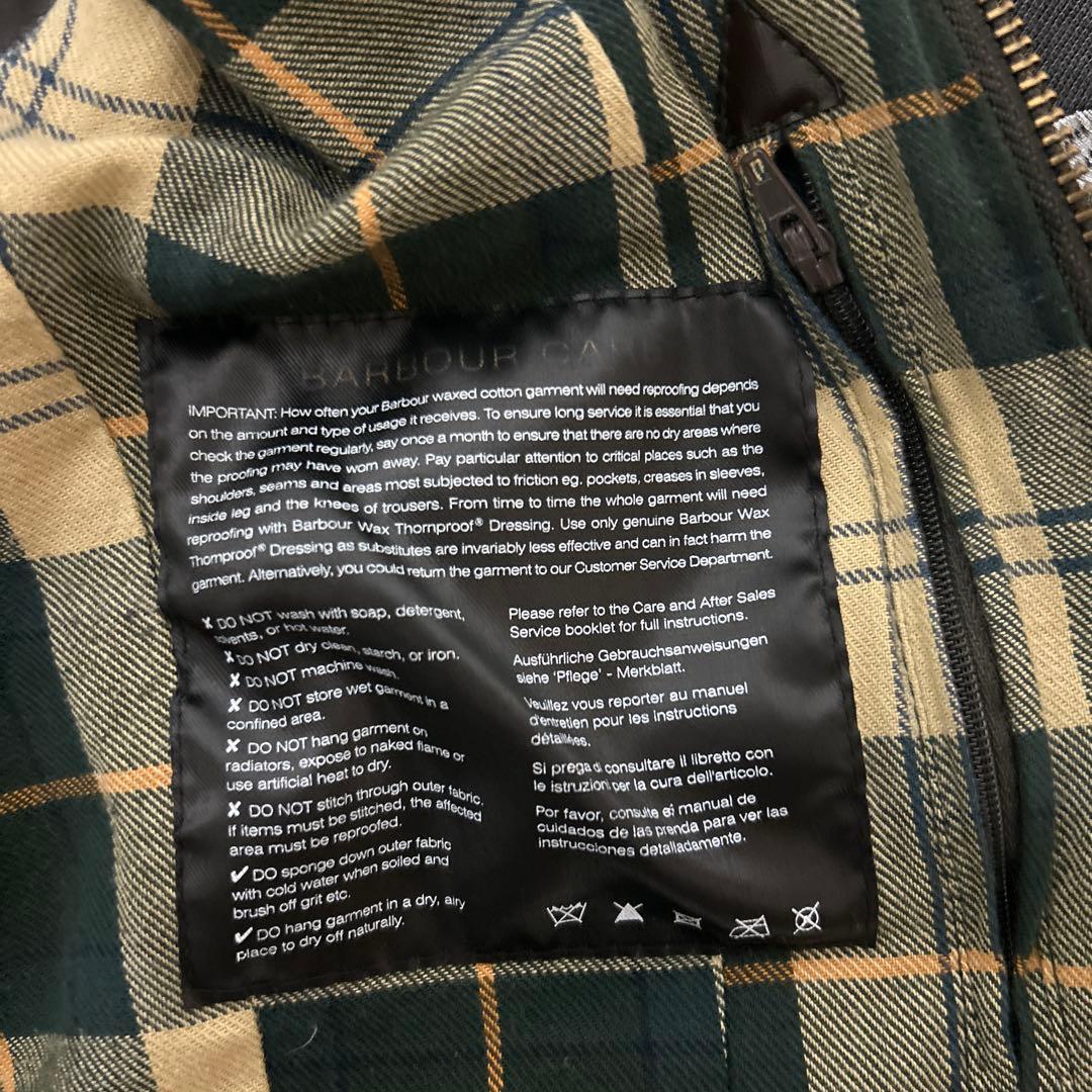 Barbourビデイル　オイルドジャケット ビンテージ