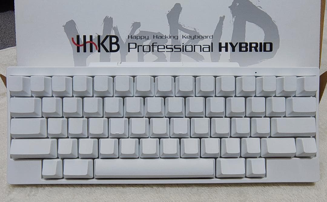 HHKB Professional HYBRID Type-S 英語配列 無刻印（雪）／HHKB用