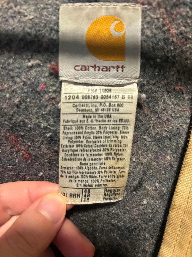 carhartt デトロイトジャケット