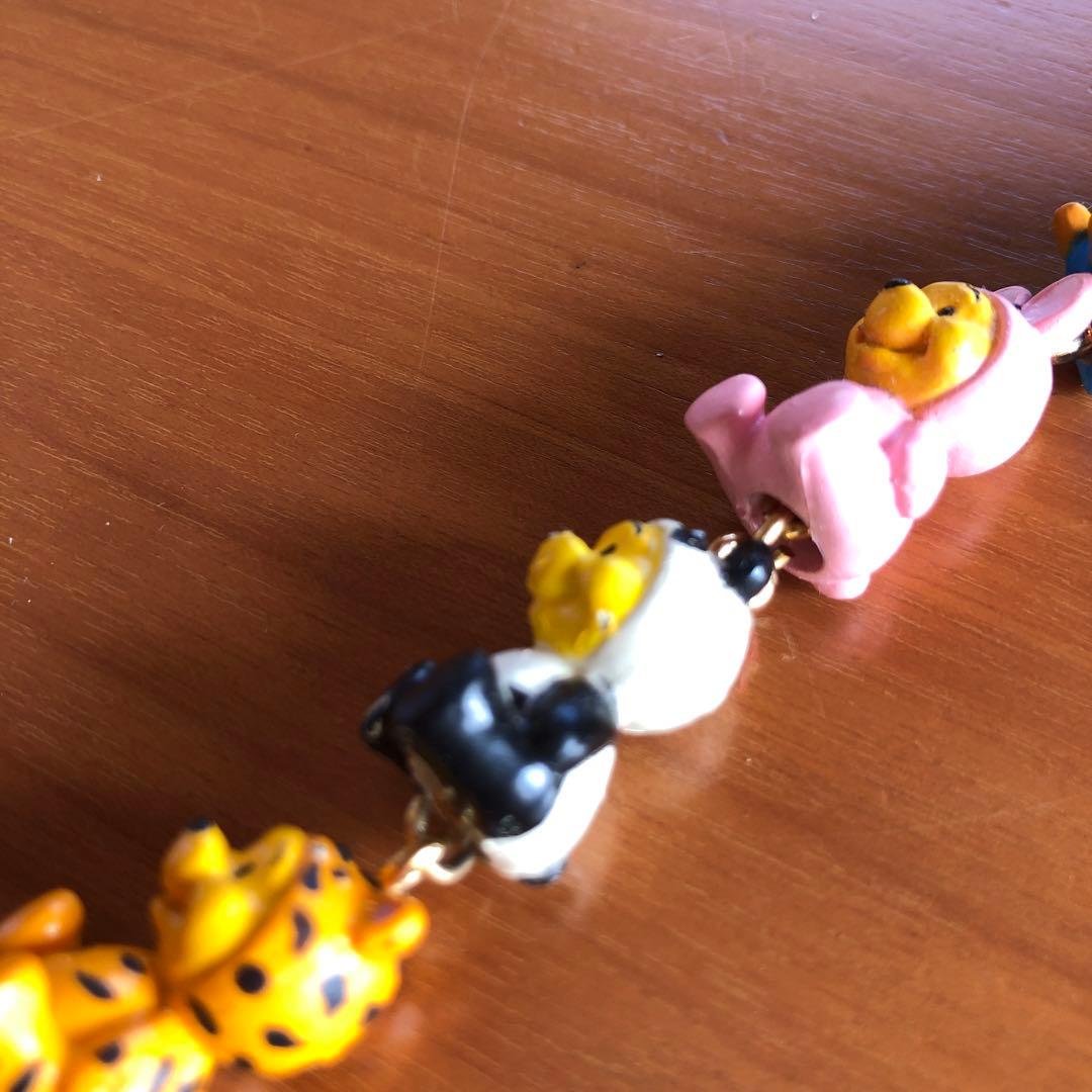 根付け　くまのプーさん（アニマル着ぐるみ）【５連セット】