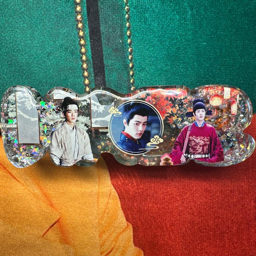 肖戦 厚いレジン置物です&バッグチャームに&ナイトライトにもなります❣️8点③