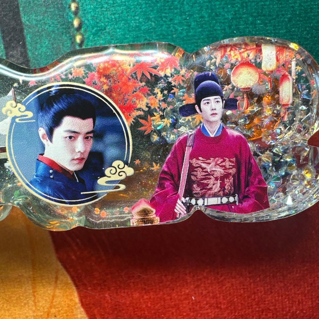 肖戦 厚いレジン置物です&バッグチャームに&ナイトライトにもなります❣️8点③