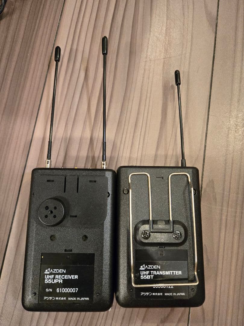 【AZDEN】アズデンダイナミックワイヤレスマイクロフォンスピーカーシステム