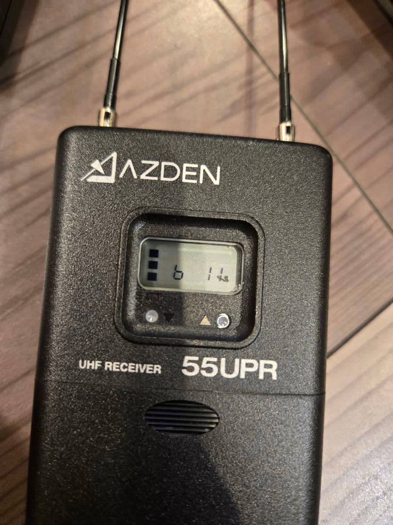 【AZDEN】アズデンダイナミックワイヤレスマイクロフォンスピーカーシステム