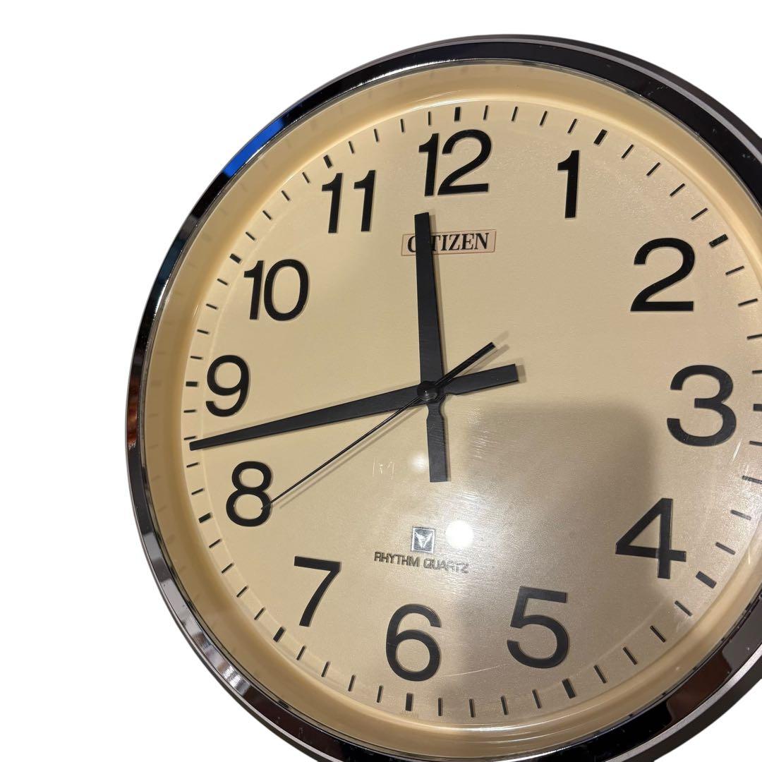 壁掛け時計　昭和レトロ　CITIZEN 学校の教室にあったあの時計