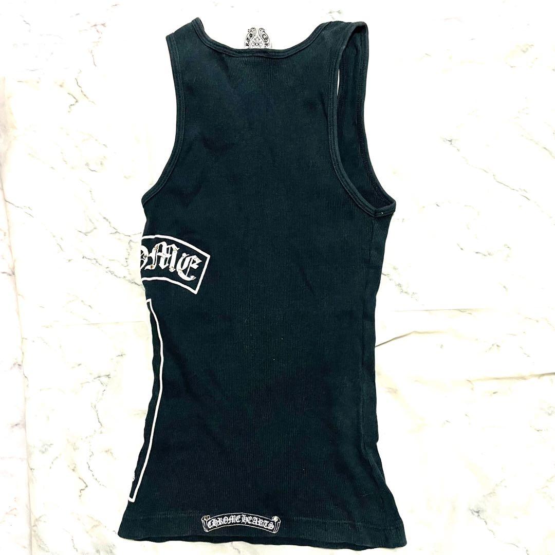 激レア！廃盤品 ラインストーン クロムハーツ タンクトップ